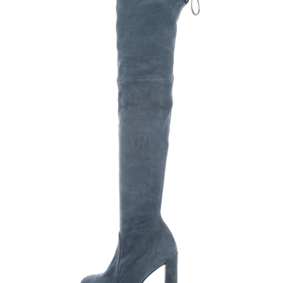 Stuart Weitzman Hiline Suede over the knee boots